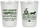 Personalized Wedding 20 oz Frosted Cups - Happily Ever After | 452