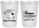 Personalized Wedding 20 oz Frosted Cups - Las Vegas | 453