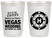 Personalized Wedding 20 oz Frosted Cups - Las Vegas | 467