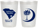 Personalized Wedding 20 oz Frosted Cups - Palmetto Tree | 475