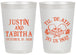 Personalized Wedding 20 oz Frosted Cups - Til Death Do Us Part | 485