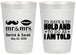 Personalized Wedding 20 oz Frosted Cups - To Have And To Hold | 491