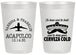 Personalized Wedding 20 oz Frosted Cups - Destination | 496