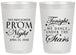 Personalized Prom 20 oz Frosted Cups - Tonight We Dance | 50000
