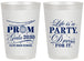 Personalized Prom 20 oz Frosted Cups - Lifes A Party | 50002