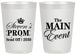 Personalized Prom 20 oz Frosted Cups - Send Off | 50008