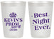 Personalized Prom 20 oz Frosted Cups - Send Off | 50009