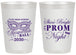 Personalized Prom 20 oz Frosted Cups - Masquerade Ball | 50010