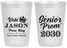 Personalized Prom 20 oz Frosted Cups - King Vote | 50019