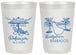 Personalized Wedding 20 oz Frosted Cups - Barbados | 509
