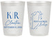 Personalized Wedding 20 oz Frosted Cups - Belize | 510