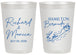 Personalized Wedding 20 oz Frosted Cups - Bermuda | 512
