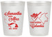 Personalized Wedding 20 oz Frosted Cups - Colombia | 517