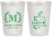 Personalized Wedding 20 oz Frosted Cups - Ireland | 528