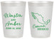 Personalized Wedding 20 oz Frosted Cups - Mexico | 534