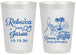 Personalized Wedding 20 oz Frosted Cups - Philippines | 537