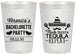 Personalized Bachelorette 20 oz Frosted Cups - Fiesta Siesta Tequila Repeat | 60000