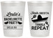 Personalized Bachelorette 20 oz Frosted Cups - Fiesta Siesta Tequila Repeat | 60003