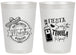 Personalized Bachelorette 20 oz Frosted Cups - Fiesta Siesta Tequila Repeat | 60004