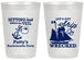 Personalized Bachelorette 20 oz Frosted Cups - Lets Get Ship Wrecked | 60011