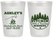 Personalized Bachelorette 20 oz Frosted Cups - Camping | 60018