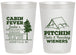 Personalized Bachelorette 20 oz Frosted Cups - Camping | 60019