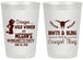 Personalized Bachelorette 20 oz Frosted Cups - Boots And Bling | 60023