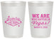 Personalized Bachelorette 20 oz Frosted Cups - Las Vegas | 60029