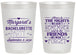 Personalized Bachelorette 20 oz Frosted Cups - Nights Remember | 60034