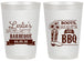 Personalized Bachelorette 20 oz Frosted Cups - Boots Bouquets Bbq | 60035