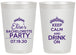 Personalized Bachelorette 20 oz Frosted Cups - Keep Calm Drink On | 60036