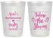 Personalized Bachelorette 20 oz Frosted Cups - Future Mrs | 60037