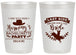 Personalized Bachelorette 20 oz Frosted Cups - Last Ride Before Bride | 60046