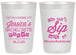 Personalized Bachelorette 20 oz Frosted Cups - Cant Sip With Us | 60050