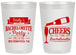 Personalized Bachelorette 20 oz Frosted Cups - Cheers | 60052