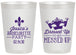 Personalized Bachelorette 20 oz Frosted Cups - Mardi Gras | 60061
