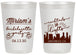 Personalized Bachelorette 20 oz Frosted Cups - San Diego | 60067