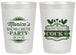 Personalized Bachelorette 20 oz Frosted Cups - Epic Night Of Cocktails | 60071