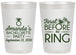 Personalized Bachelorette 20 oz Frosted Cups - Final Fling Before The Ring | 60074