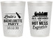 Personalized Bachelorette 20 oz Frosted Cups - Hot Mess Express | 60075