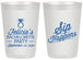 Personalized Bachelorette 20 oz Frosted Cups - Sip Happens | 60081