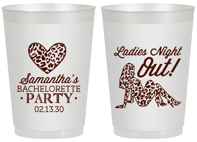 Personalized Bachelorette 20 oz Frosted Cups - Ladies Night Out | 60086