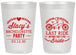 Personalized Bachelorette 20 oz Frosted Cups - Last Ride Before Bride | 60093
