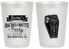 Personalized Bachelorette 20 oz Frosted Cups - Rip Single Life | 60096