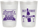 Personalized Bachelorette 20 oz Frosted Cups - Wine | 60099