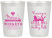 Personalized Bachelorette 20 oz Frosted Cups - Raising A Little Hell | 60103
