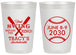 Personalized Bachelorette 20 oz Frosted Cups - Final Swing Before Ring | 60109
