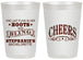 Personalized Bachelorette 20 oz Frosted Cups - Boots And Bling | 60118