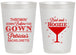 Personalized Bachelorette 20 oz Frosted Cups - Bad And Boozie | 60121