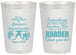 Personalized Bachelorette 20 oz Frosted Cups - Something Borrowed | 60132